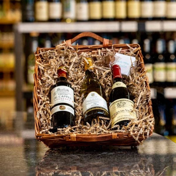 French Wine Basket For Sale Online
