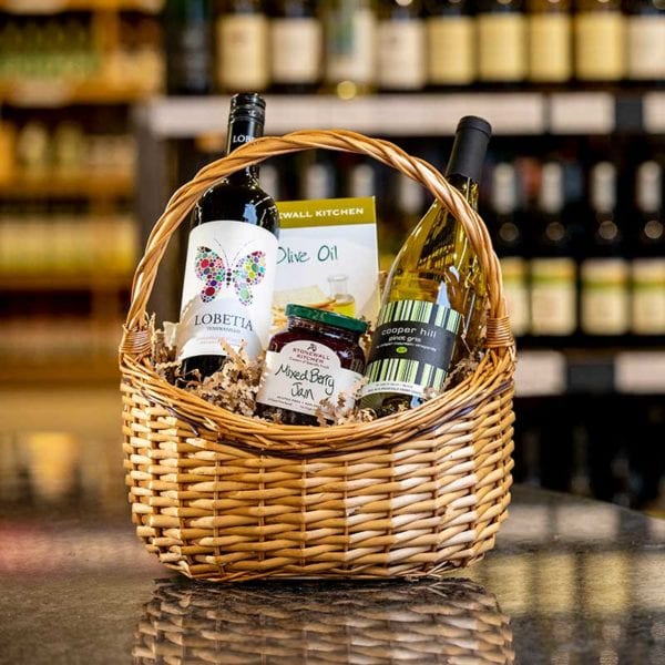 Organic Wine Gift Basket For Sale Online