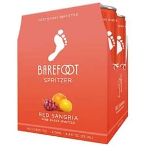 barefoot red sangria 4 pack - sangria for sale online