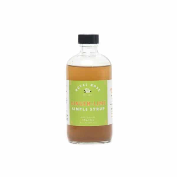 royal rose ginger lime simple syrup - cocktail mixers for sale online