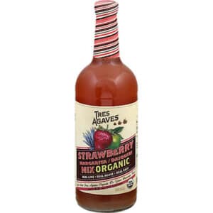tres agaves strawberry margarita mix - cocktail mix for sale online
