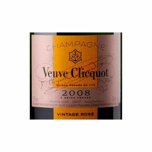 veuve clicquot rose champagne 2008 - vintage champagne for sale online