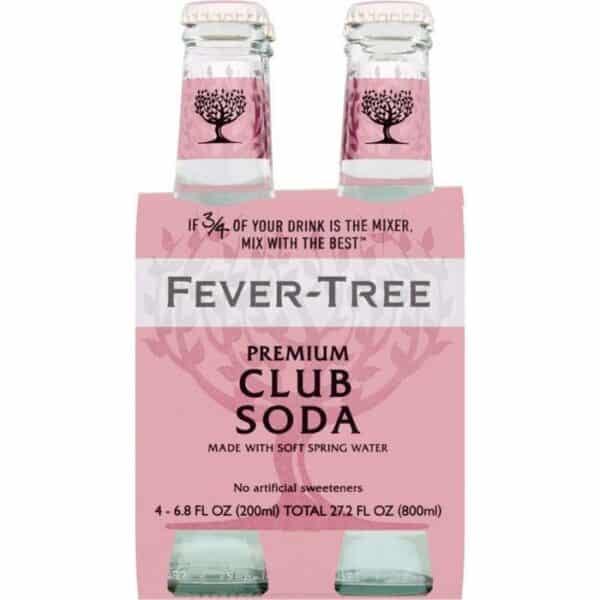fever tree club soda 4pk
