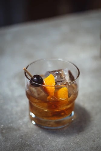 Amaro Manhattan Cocktail
