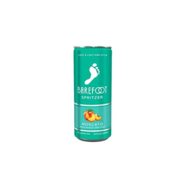 barefoot moscato spritzer 4 pk- wine for sale online
