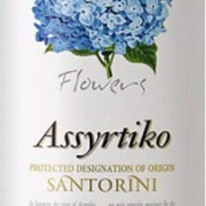 Greewk wine cellars assyrtiko flowers