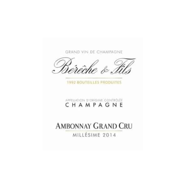 bereche e fils ambonnay grand cru champagne - champagne for sale online