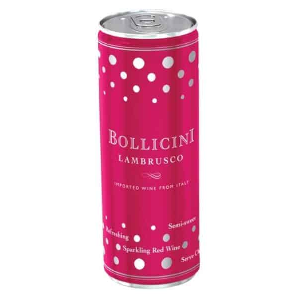 bollicini lambrusco cans 4 pack - lambrusco for sale online