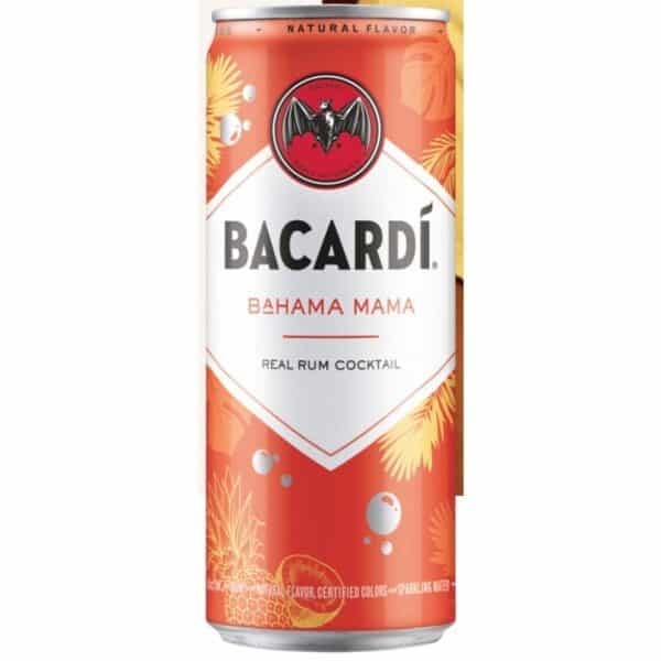bacardi bahama mama ready to drink cocktail - canned cocktails for sale online