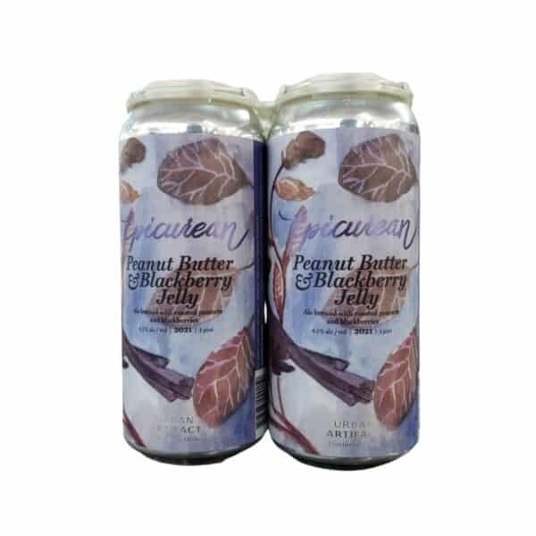 urban artifact peanut butter blackberry jelly sour beer - beer for sale online