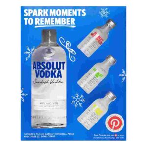 absolut vodka spark moments gift pack - vodka for sale online