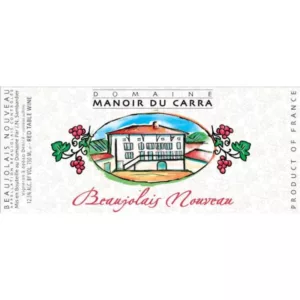 domaine manoir du carra beaujolais nouveau - red wine for sale online