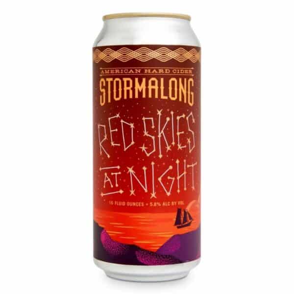stormalong red skies at night cider