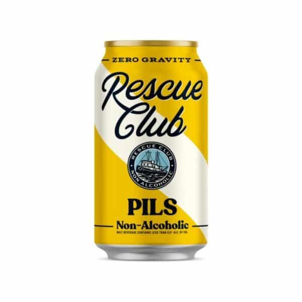 rescue club pilsner non alcoholic beer - beer for sale online