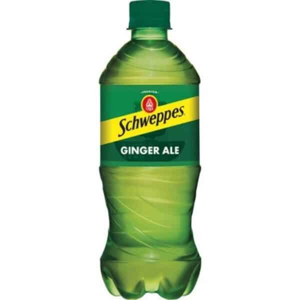 schweppes ginger ale 20 oz bottle