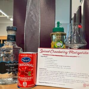 spied cranberry margarita cocktail kit