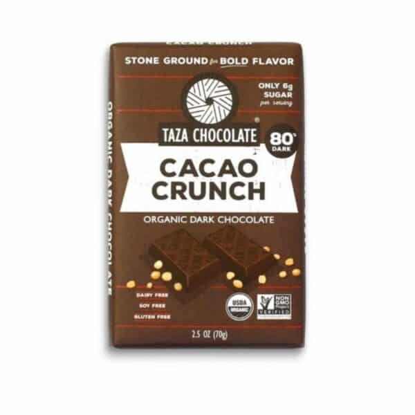 taza chocolate crunch bar