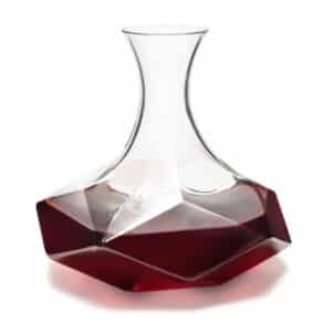 viski faceted crystal decanter - decanter for sale online