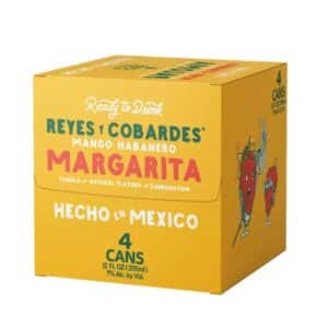 reyes y cobardes mango habanero margarita - canned cocktails for sale online