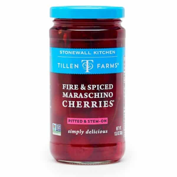 tillen fire and spice marachino cherries