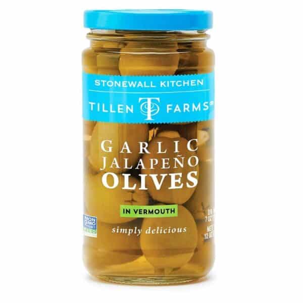 tillen garlic jalepeno olives
