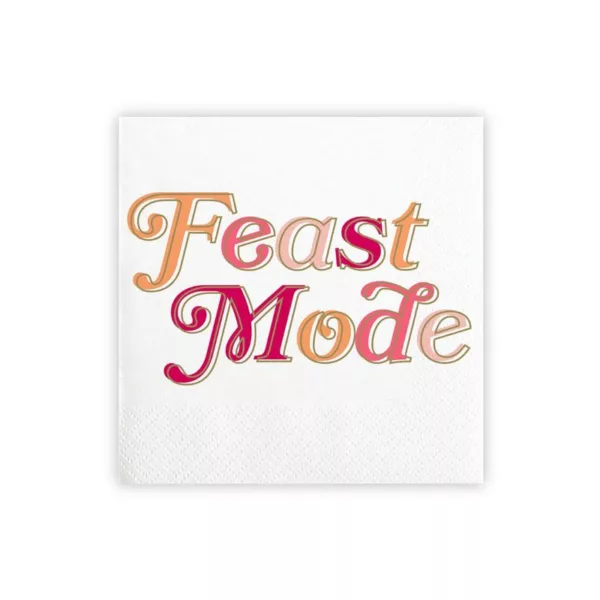 feast mode napkins - cocktail napkins for sale online
