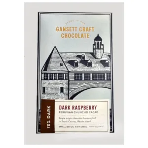 gansett craft chocolate dark chocolate raspberry - chocolate for sale online